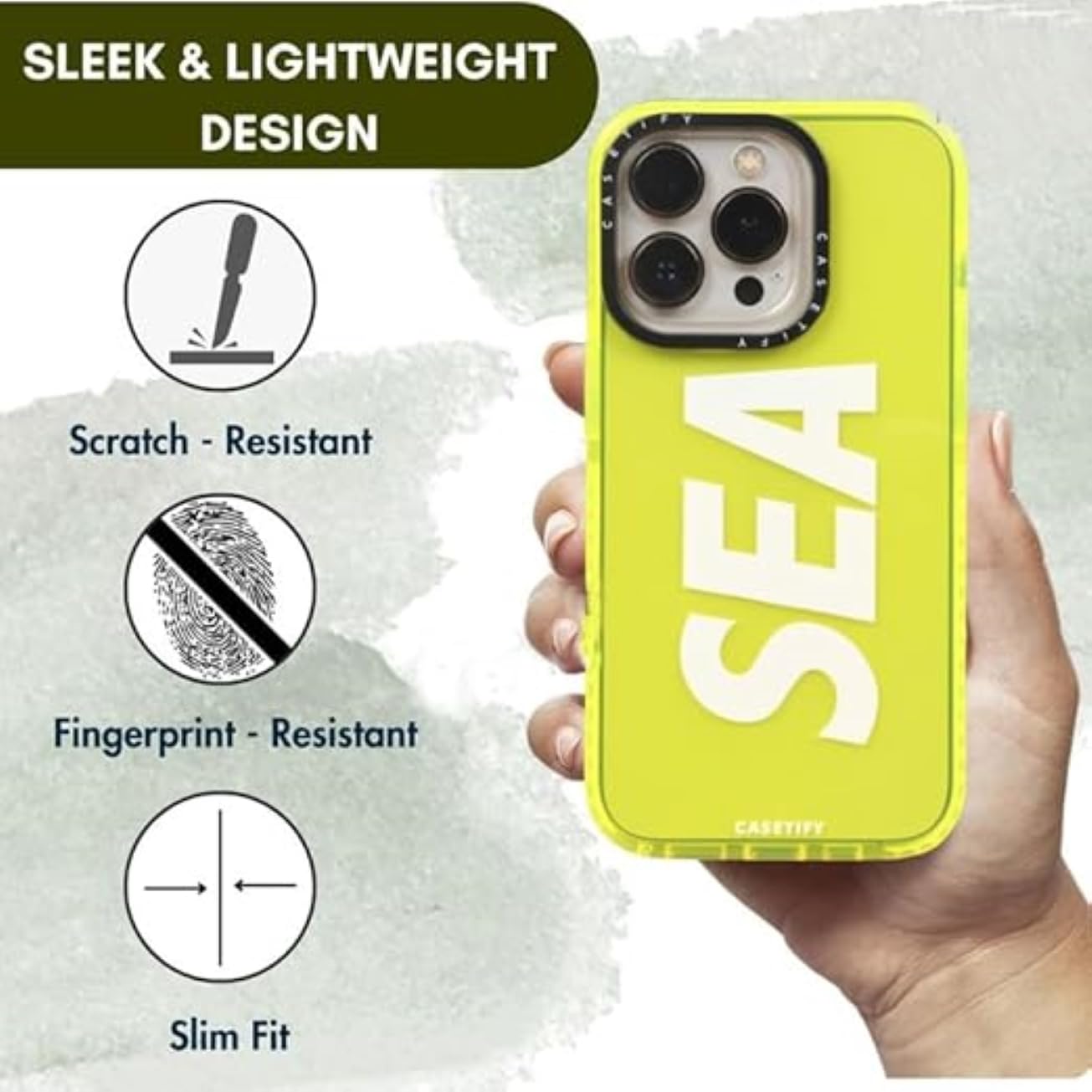 CASETiFY SEA iPhone14 ProMAXケース DREAMWINGS Back Cover for iPhone 14 Pro Sea Casetify Latest Sea